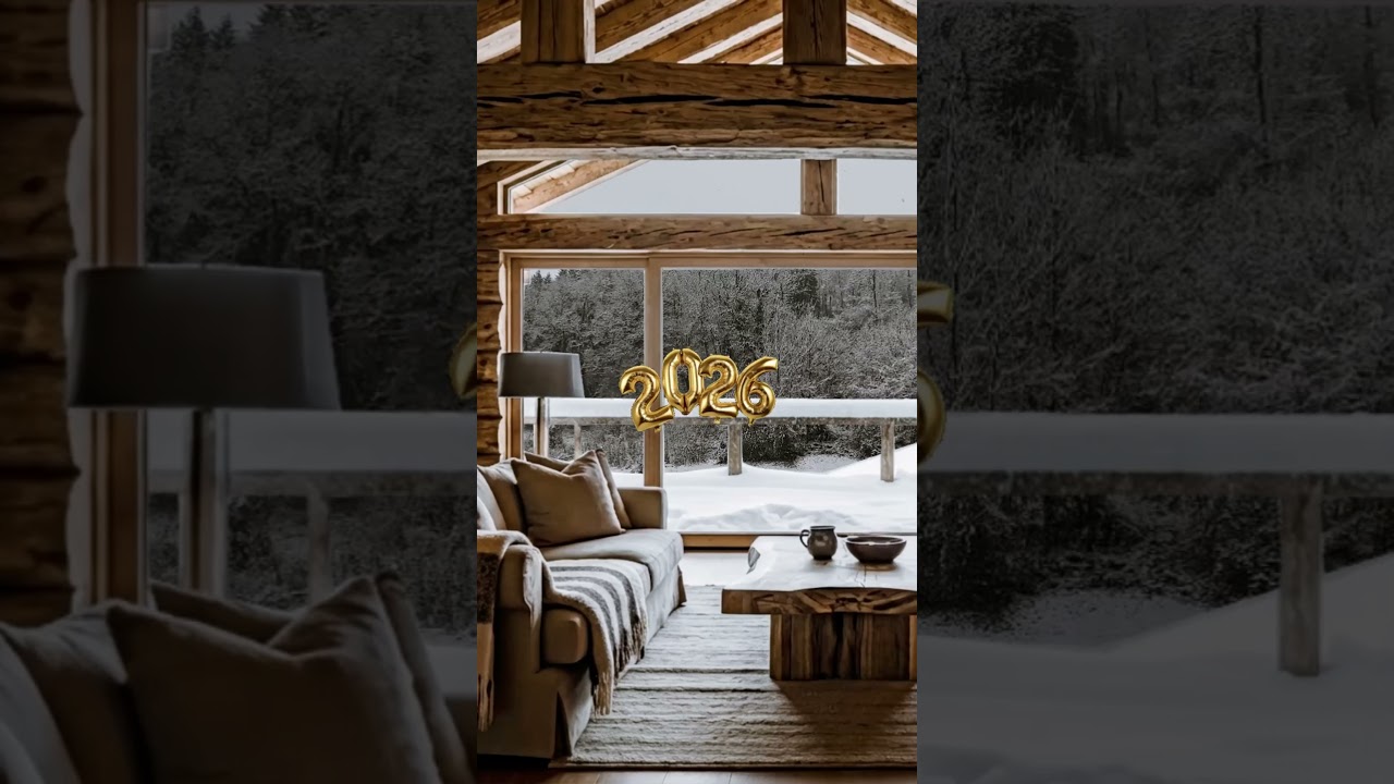 Cozy Cabin Nervous System Reset ❄️ Ambience for Focus & Rest 