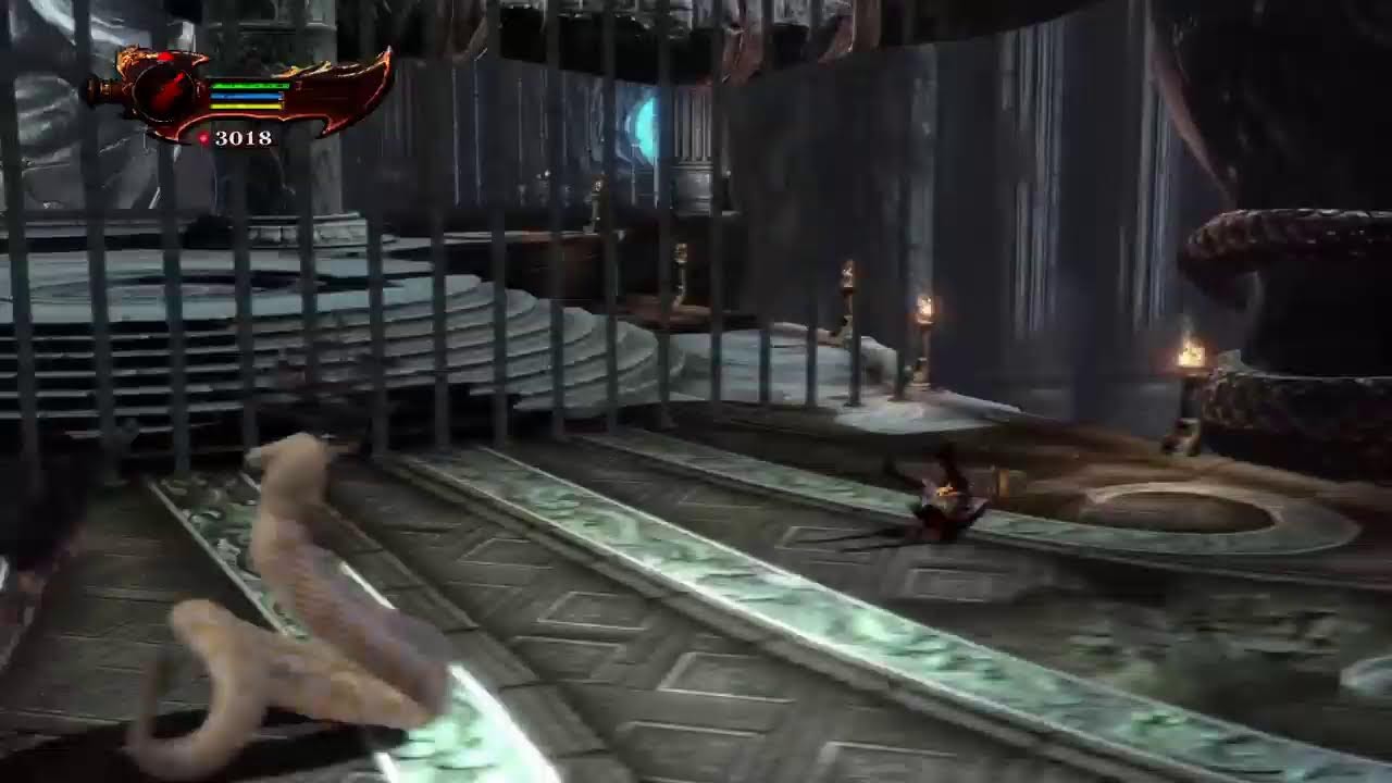 God of war 3 Caos mode gameplay PS5