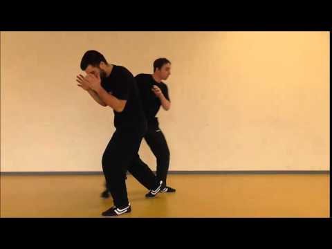 P2 5.2.b. Hand and Leg Defences - Inside defences - From fighting vs right