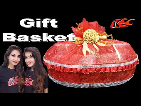 DIY Shagun Basket for Gifting in wedding Trousseau, baby shower | JKWeddingCraft 159