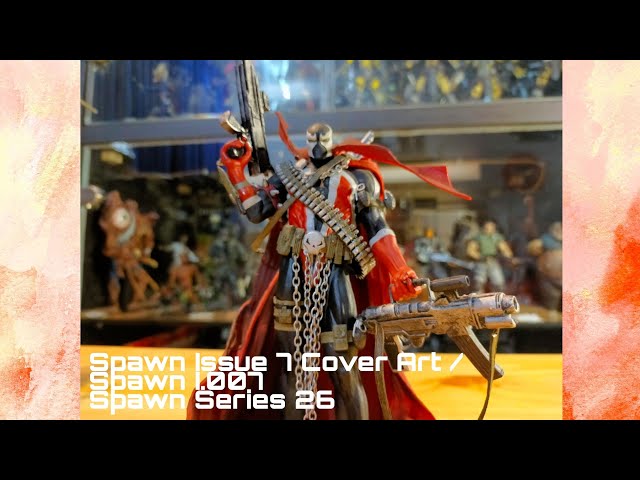 SPAWN シリーズ26 アート・オブ・ スポーン イシュー 7 Art of Spawn McFarlane Toys Series 26 Issue 7 Cover Art