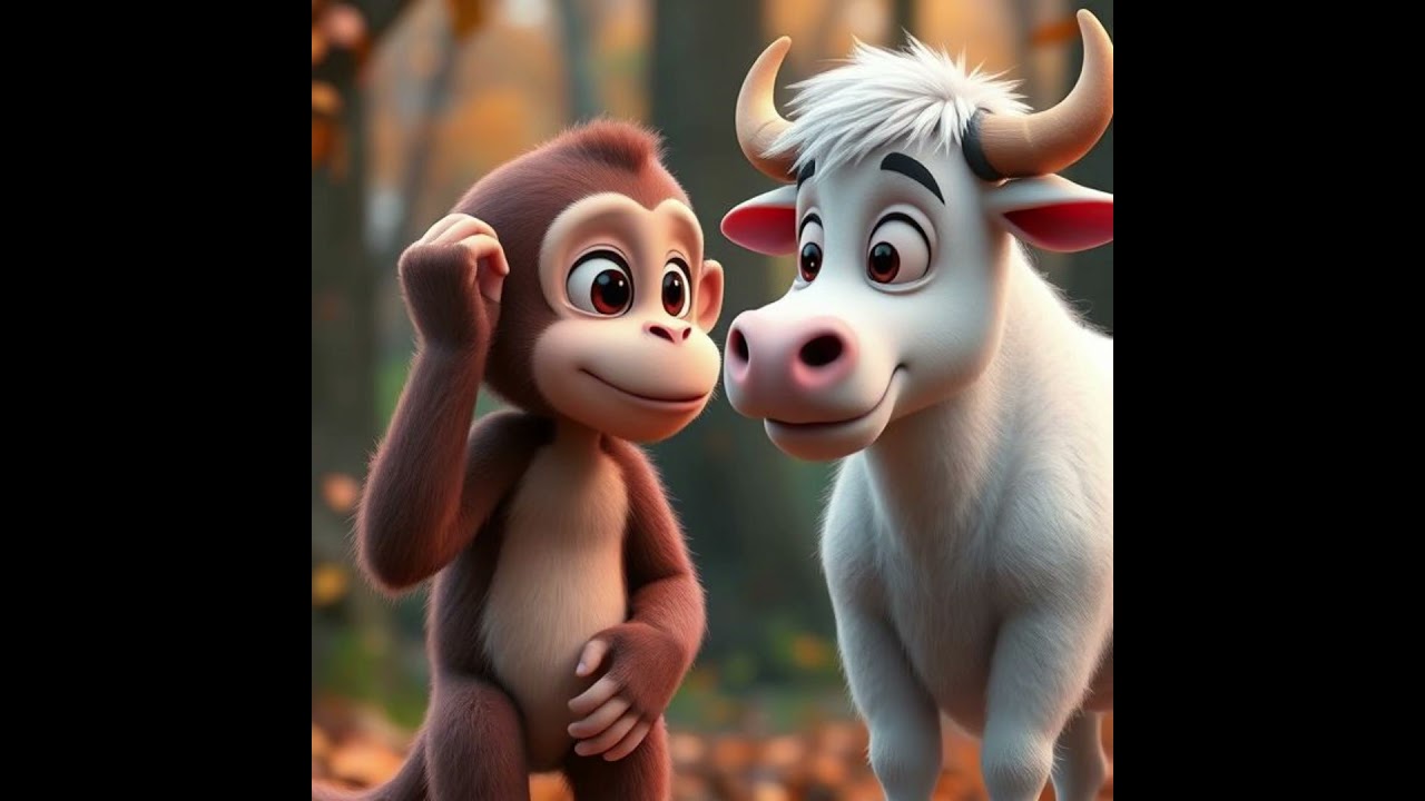 Kindness That Shook the Jungle 🐮💪 | Emotional Animal Short 