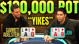 Garrett Adelstein Gets Perfect Runout in $100K Pot