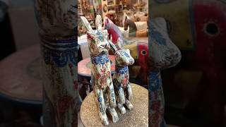 Wooden Rabbit in antique style. #woodencrafts #rabbit #wooden #art