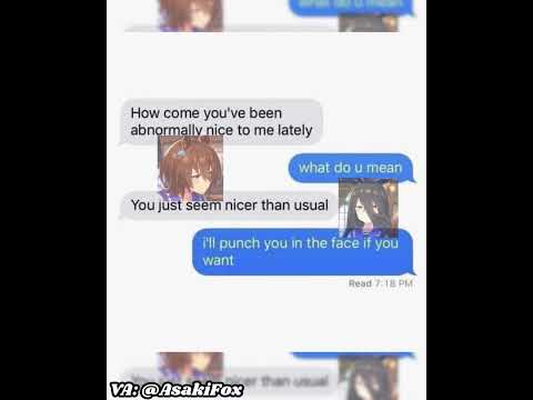 Café Is Abnormally Nice To Tachy Uma Agnestachyon Voiceover Voiceacting Manhattancafe 