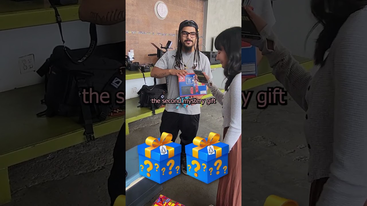 free subscription or Mystery Gift at my video shoot