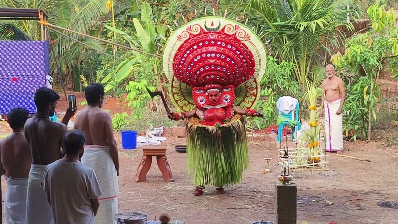 തെയ്യംTheyyamSathvikamValakkot Shri Mudavankulangara Bhagavathi ശ്രീ മുടവൻ കുളങ്ങര ഭഗവതി 🕉️🪔🙏🏼☯️☸️🕉️