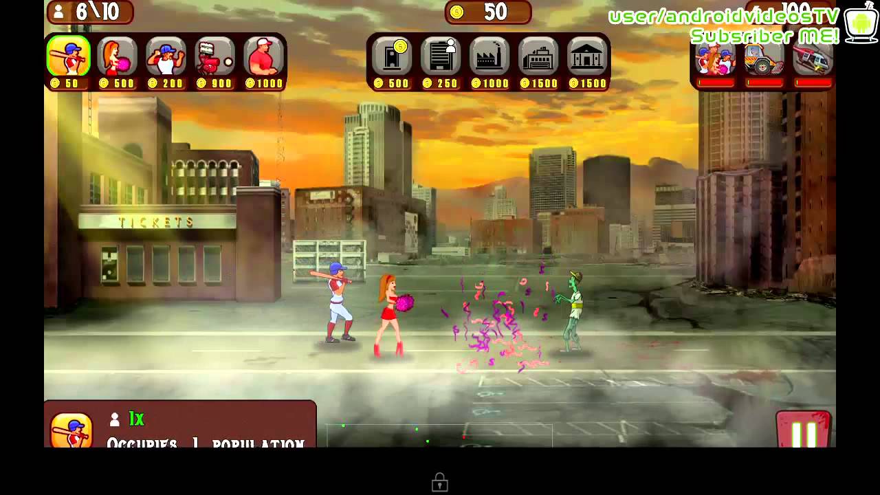 Baseball Vs Zombies Android Gameplay YouTube