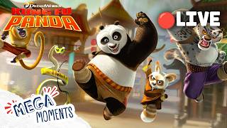 LIVE 🔴 From Training to DRAGON WARRIOR! 🐼👊 Kung Fu Panda 1 - 4 Extended Previews | Mega Moments