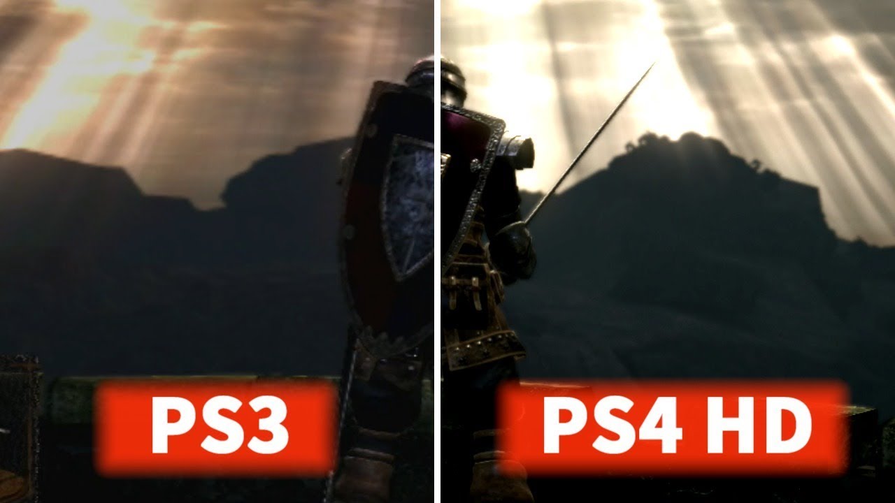 ダークソウル グラフィック比較 Ps3 Vs Ps4リマスター Youtube