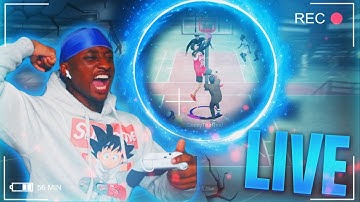 NBA 2K21 - LATE NIGHT PARK GRIND WITH BEST SCORING MACHINE BUILD + DRIBBLE MOVES