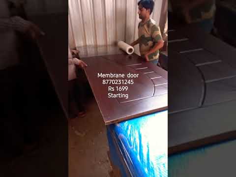 wooden membrane flush