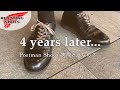【ポストマン4年後】経年変化と革靴メンテナンス【レッドウィング RedWing #101】