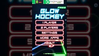 THE LITTIEST GAME OF 2017!!!! // Glow Hockey Gameplay (ft. Starman64) screenshot 5