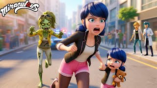 Zombie Chloe Attack On Marinette & Her Baby Zombie X Ladybug