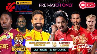 🔴 LIVE from TU Cricket Ground 🏏 | NPL Season 3 Match Day Atmosphere 🇳🇵 | Pre Match Only