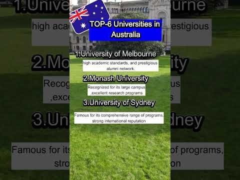 top6 universties in