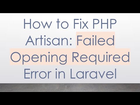 How to Fix