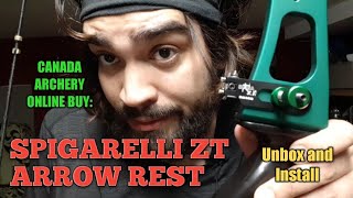 Spigarelli Magnetic ZT (Zero-Tolerance) Arrow Rest -- Anarchy Archery
