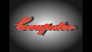 TUTORIAL COREL DRAW: 3D TEXT COMPUTER screenshot 5