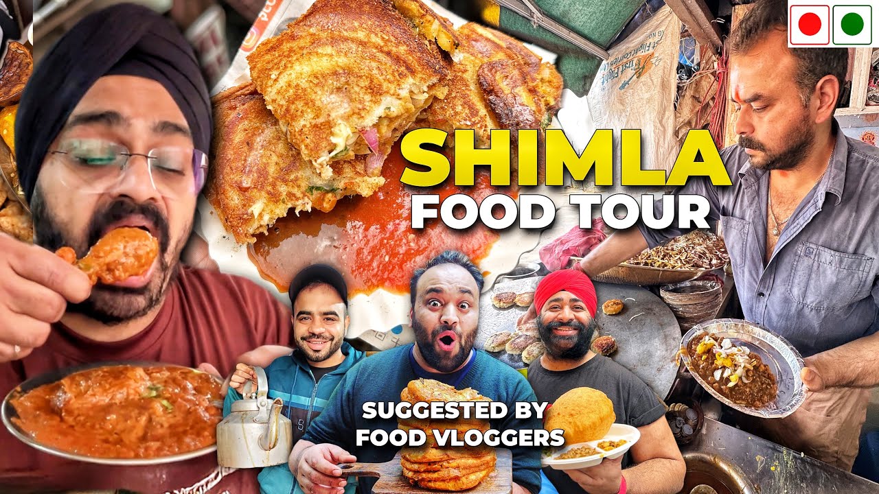 Shimla ke Top 5 Food Spots | India ke Best Food Bloggers ki Recommendation!