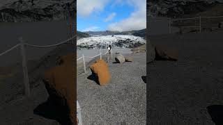 Sólheimajökull glacier lagoon, South Iceland