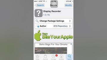 How To Get Display Recorder On ios 7.1.2 From Cydia[JAILBREAK]