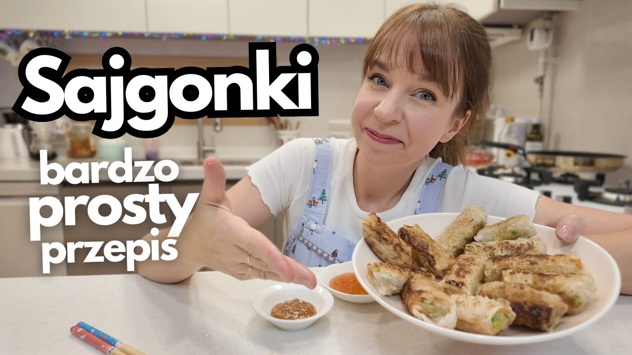 Najlepszy przepis na Sylwestra - Sajgonki - BARDZO PROSTY PRZEPIS