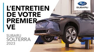 Subaru Solterra 2023 – L&#39;entretien de votre premier VE