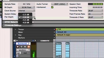 Pro Tools Session Setup and I/O