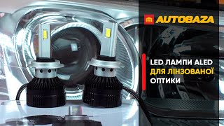 LED лампи ALED H7 XH7STR3 для лінзованої оптики. Яка буде якість світла?