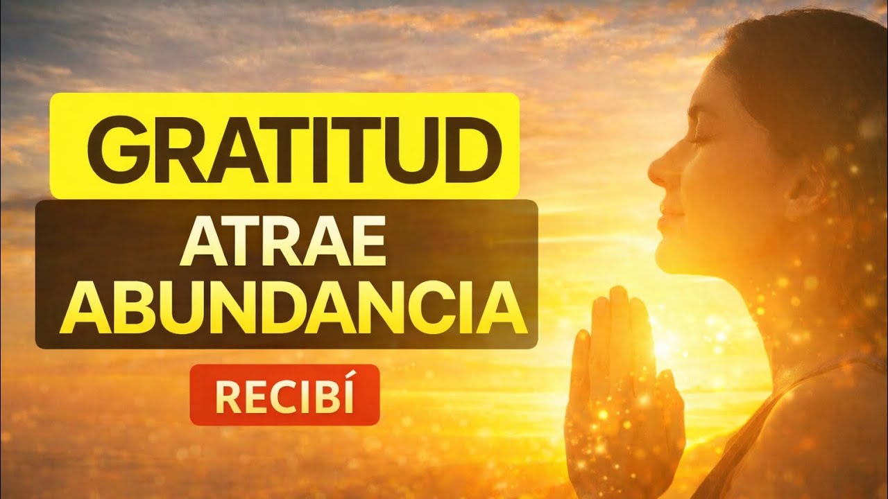 Oración de Gratitud para Atraer Abundancia y Prosperidad Meditación ...