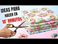 5 IDEAS INCREÍBLES PARA HACER EN MENOS DE 10 MINUTOS | FÁCIL Y RAPIDO