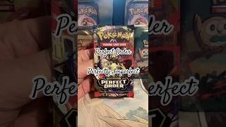 123 Perfect Order - Im-Perfection? #pokemon #pokemoncards #pokemontcg #pokemoncardopening #shorts