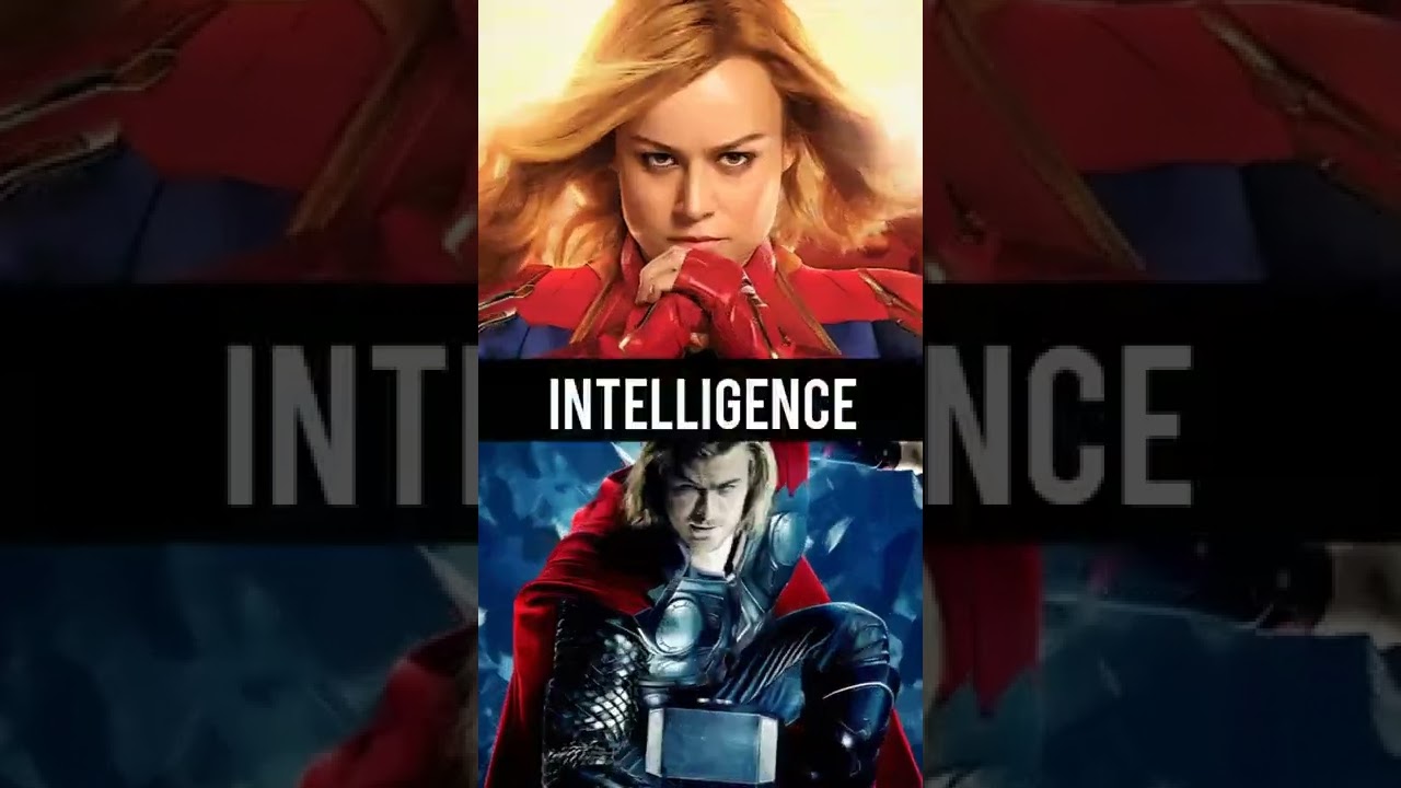 Caption Marvel vs Thor who will win 