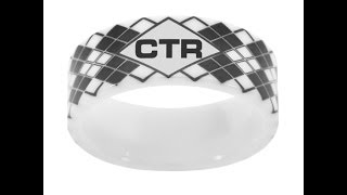 CTR Ring J158 Argyle White