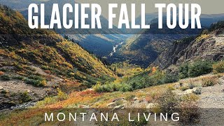 Glacier National Park Montana - Fall Color Driving Tour - October 2021 #glaciernationalpark #gnp