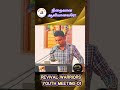 நிறைவான ஆவியானவரே|REVIVAL WARRIORS YOUTH MEETING-01|COIMBATORE#jesus #holyspirit #grace_life_of_jjs