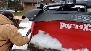 Meyer Mini Spreader and Boss V-Blade
