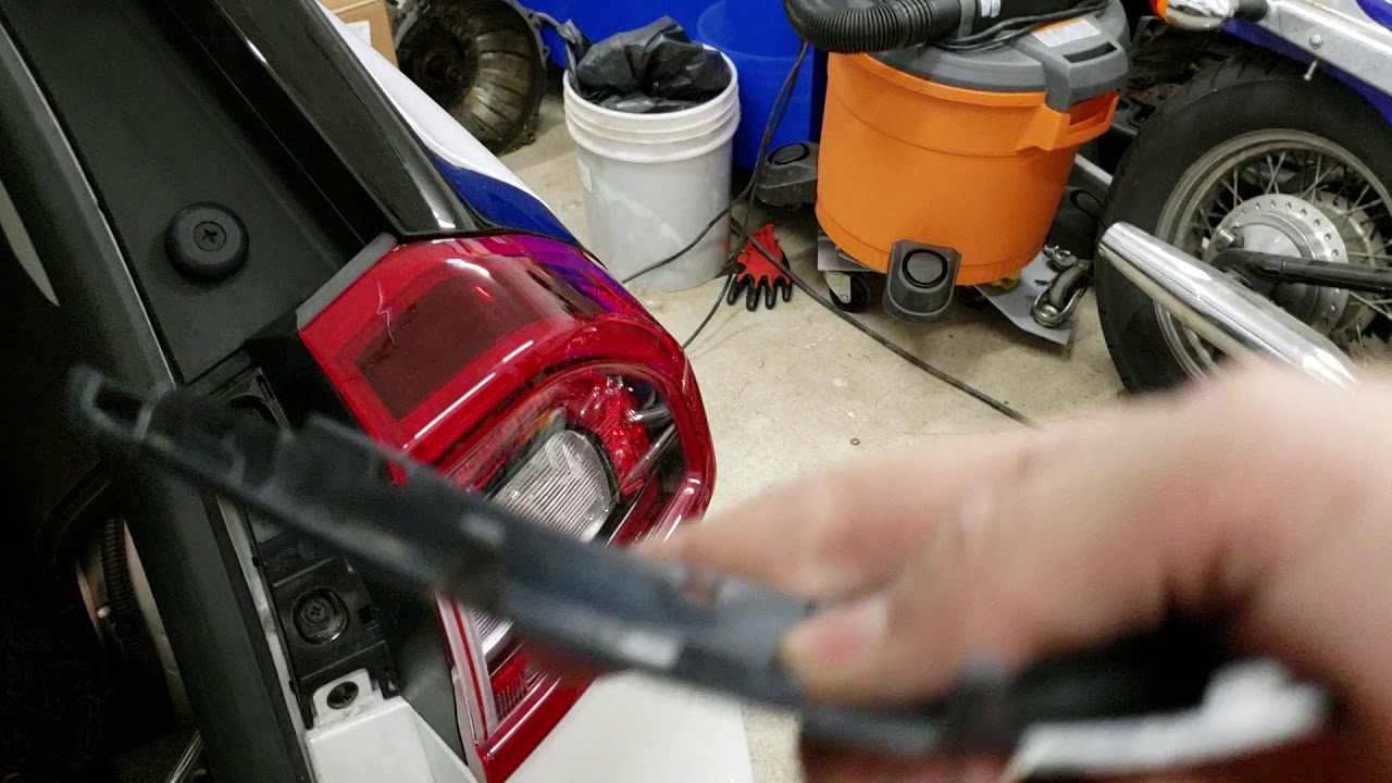 Kia Niro rear taillight removal tips YouTube