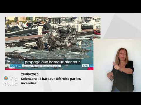 Miniature du reportage 28.09.2026 Solenzara : 4 bateaux détruits par les incendies (France 3 Corse ViaStella)