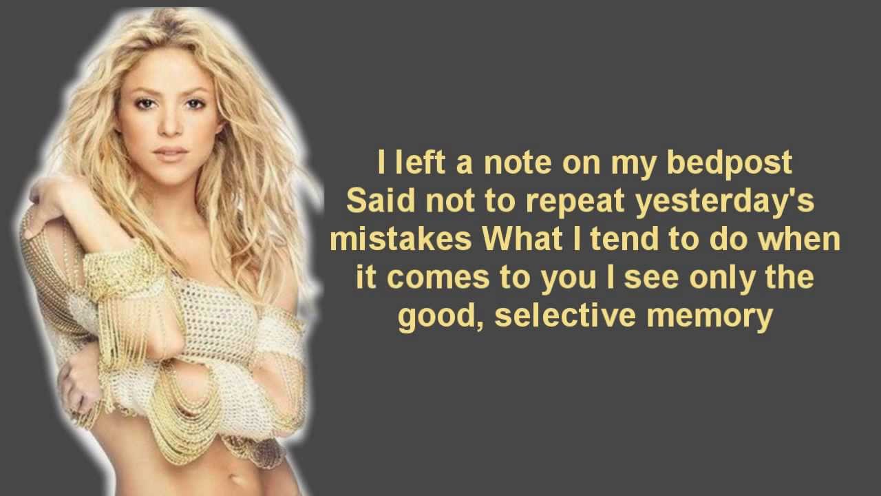 Can t remember to forget you shakira. Shakira Rihanna. Shakira - suerte (whenever, wherever). I can't remember to forget you текст.