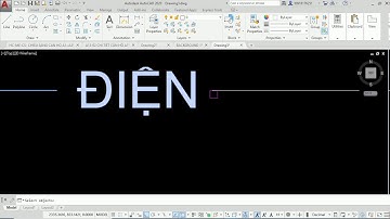Tạo kiểu nét vẽ có chữ kèm theo để vẽ đường điện, đường ống ga, ống nước trong AutoCAD