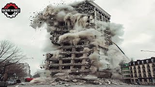 Most Epic Excavator Demolition Of Buildings | Best Building Demolition Compilation