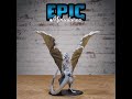 Jabberwock Dragon | DnD Miniature | Tabletop Game Miniatures | 3D Model STL FILE | RPG DnDminis