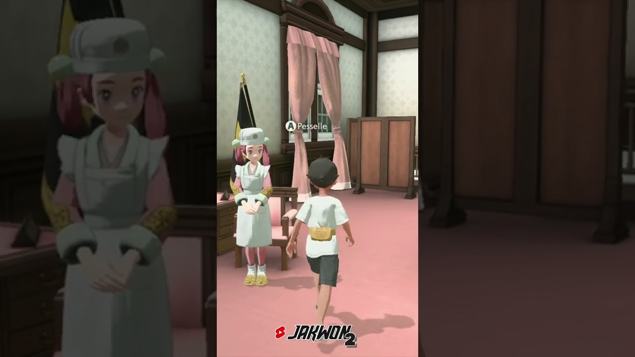Pesselle office tour Pokemon Legends Arceus 
