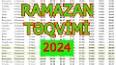 Ramazan təqvimi 2024 üçün video