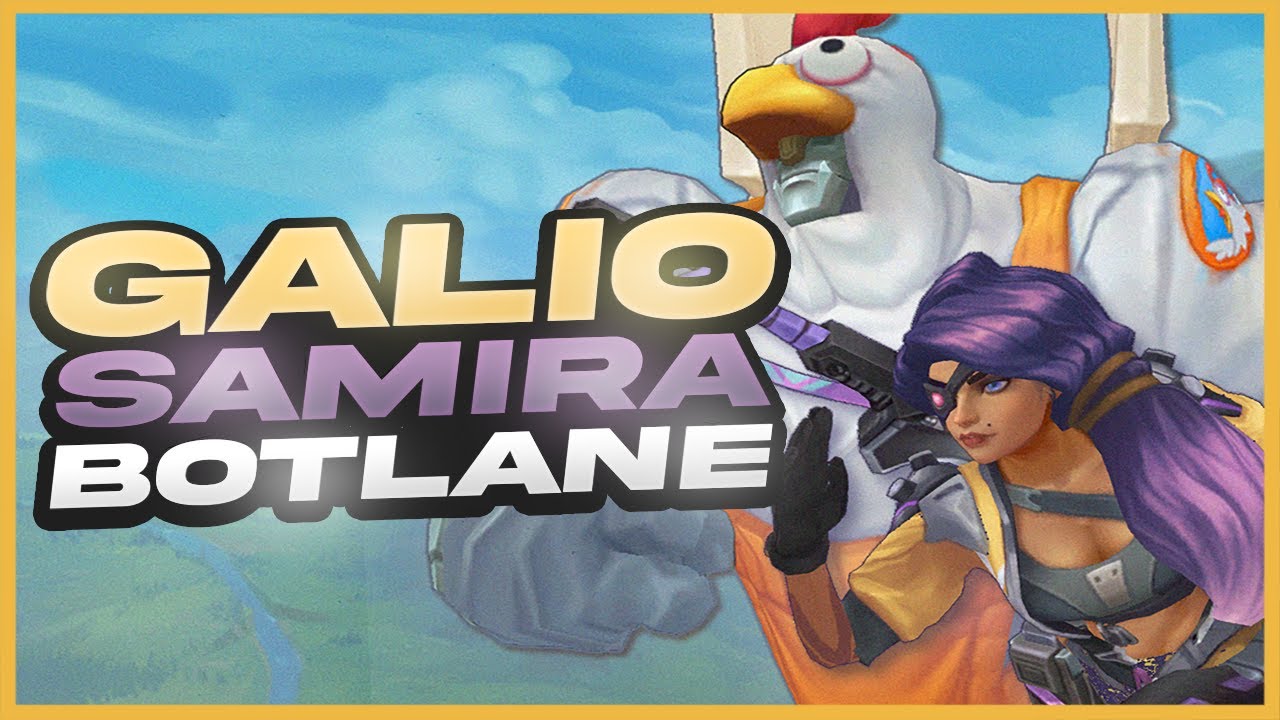 SAMIRA + GALIO BOTLANE IS UNSTOPPABLE | YourPrincess