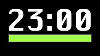 23 Minute Timer [ Progress Bar ] - 4K 60 FPS