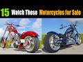 15 Dream Motorcycles for Sale — Watch This Before They’re Gone!